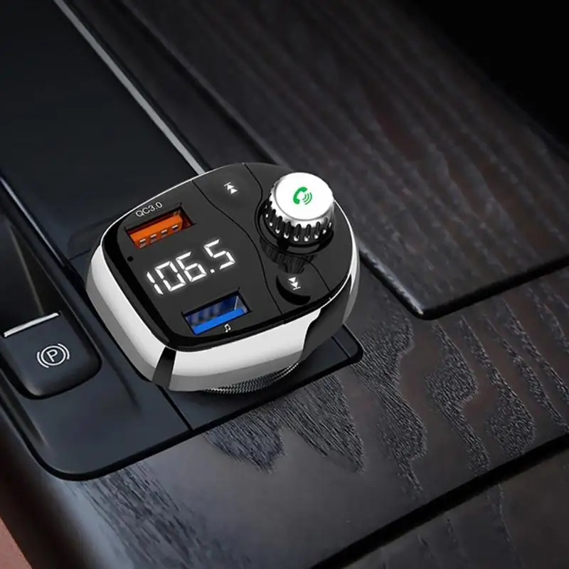 T62 Bluetooth fm-передатчик модулятор беспроводной громкой связи автомобильный комплект MP3-плеер QC3.0 USB зарядное устройство дропшиппинг