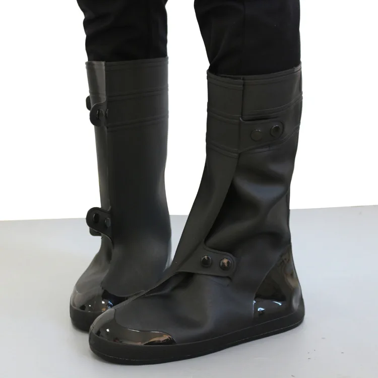 Slip-Resistant Overshoes with Excellent Elasticity and Foldable  b4