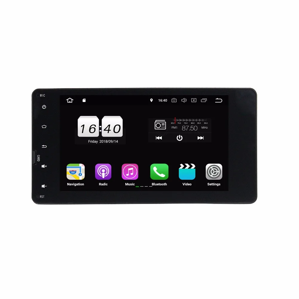 Clearance Quad Core 2 din 7" Android 8.1 Car DVD Player for Mitsubishi Outlander 2014 With 2GB RAM Radio GPS 4G WIFI Bluetooth 16GB ROM 0