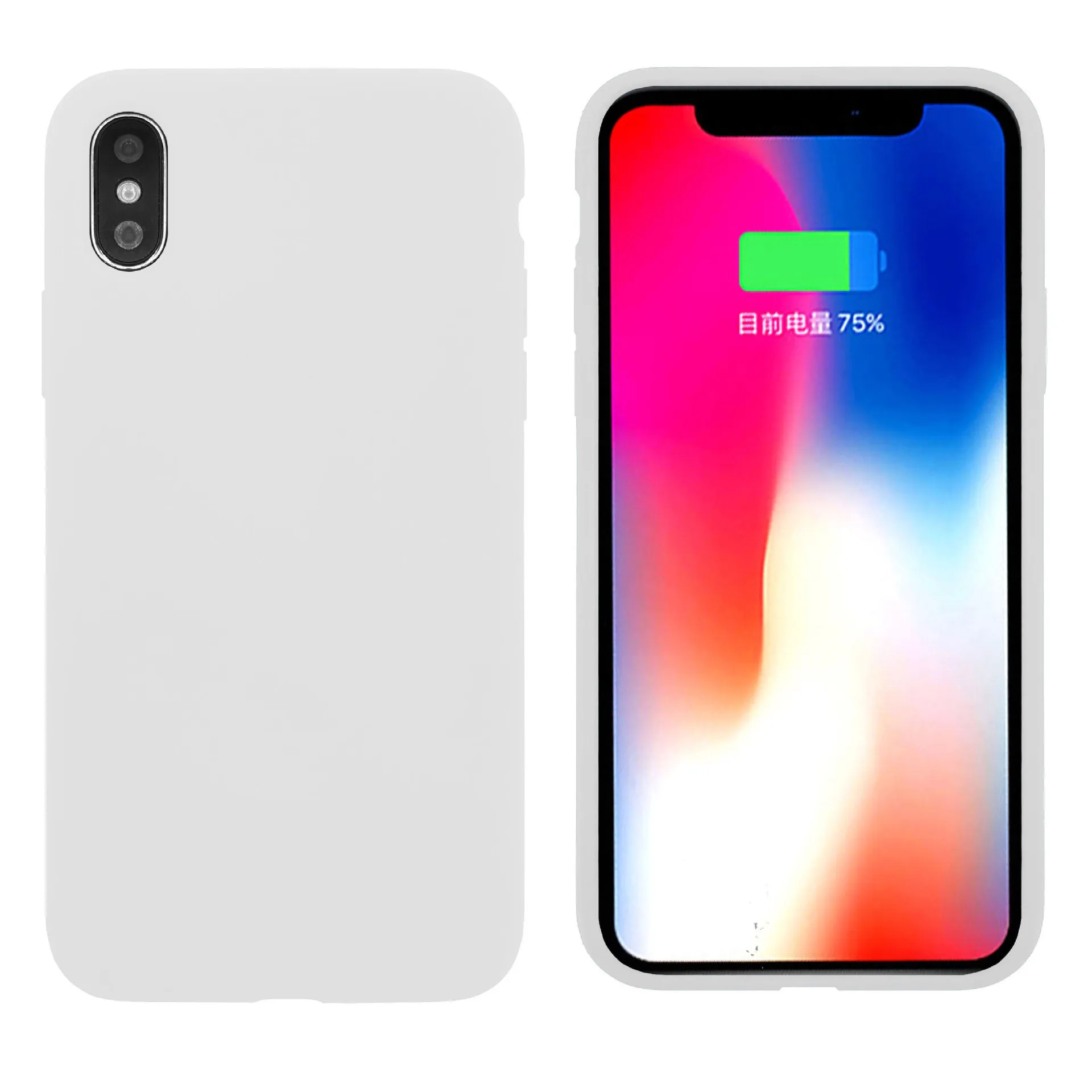 OCHGEP жидкий силиконовый тонкий чехол для iPhone 8 7 Plus X/XS чехол для iPhone X XS 7 8 чехол для телефона s с розничной упаковкой