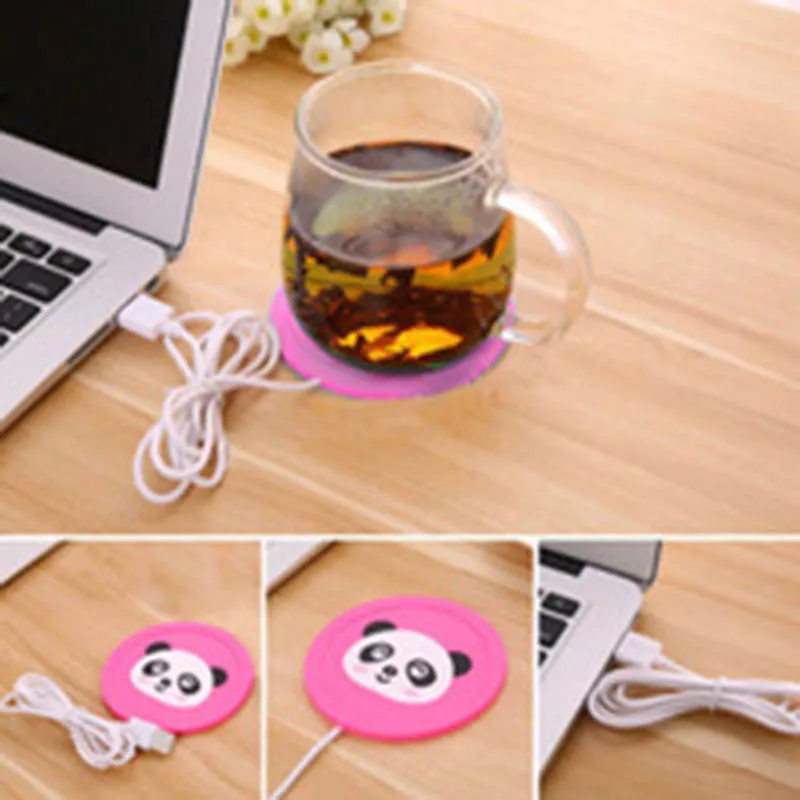 Горячая USB мощная офисная чашка для чая кофе кружка грелка с подогревом коврик