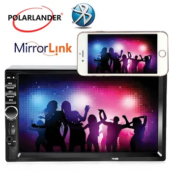 

7 inch 2 DIN Touch Screen Autoradio Car Radio radio cassette player Stereo Head Unit MP5 bluetooth Video TF/USB Mirror Link