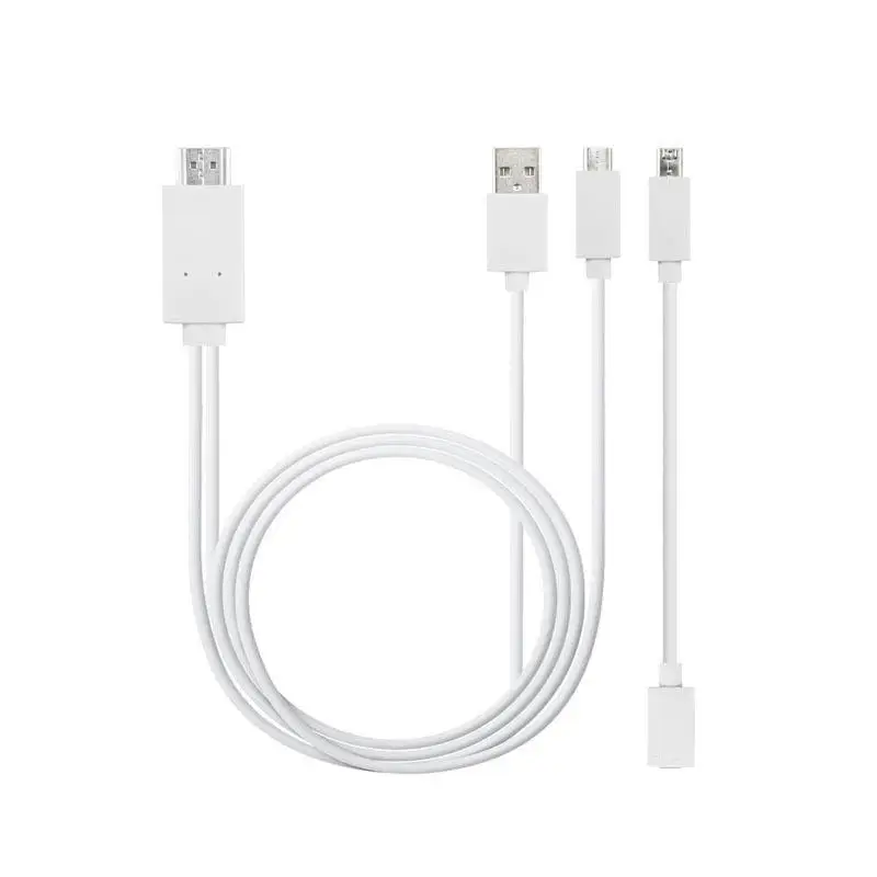 BEESCLOVER Micro USB MHL к HDMI 1080P HD ТВ кабель адаптер 5 Pin& 11 Pin для Android телефон ТВ ПК ноутбук