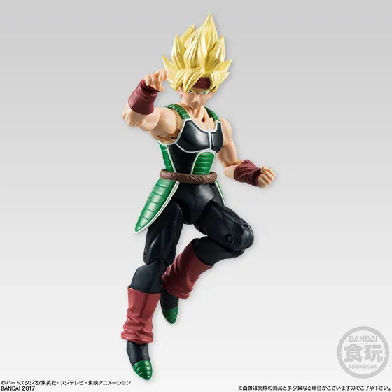 PrettyAngel-Подлинная фигурка Bandai Tamashii Nation SHODO Vol.5 Dragon Ball Z Vegetto& Bardock& Broly(9 см в высоту