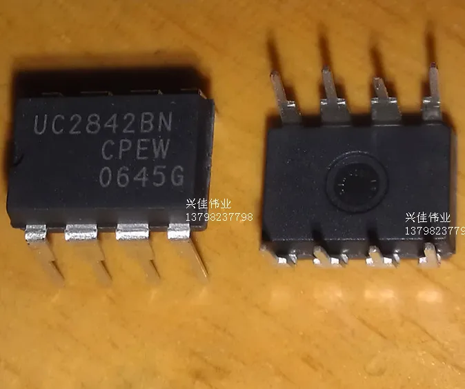 

10PCS New original UC2842 DIP-8 UC2842BN Current Mode PWM Controllers ON / ST