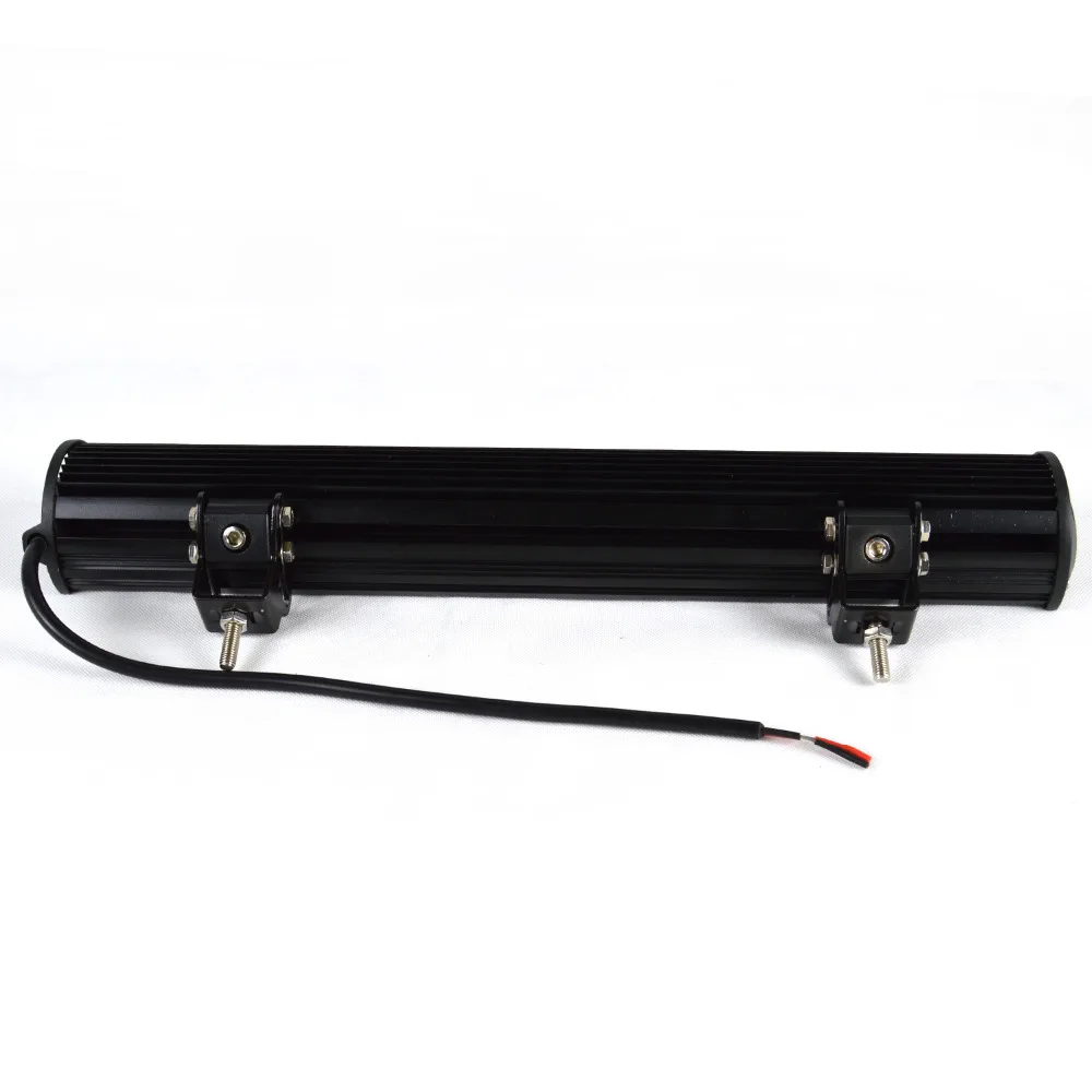 Ceny Auxtings LED 20 cali 126w 12V listwa świetlna LED uchwyt na tablicę rejestracyjną zderzak IP67 Combo Beam prosto samochód Offroad 4x4 dla Jeep ATV