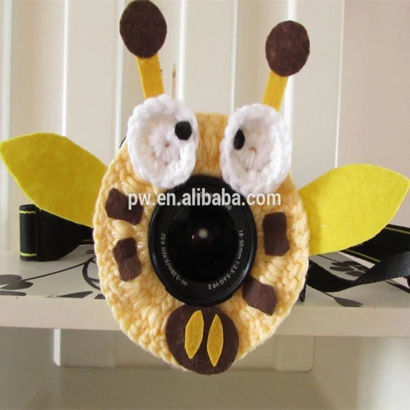

Pure handmade toy animals photography props lens buddy camera partner doll newborn photography props