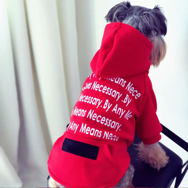 

Warm Pet Dog Clothes Winter Dog Clothes For Small Dogs Clothing Chihuahua Puppy Outfit Fashion Cat Coat Yorkie Hoodies PC0630