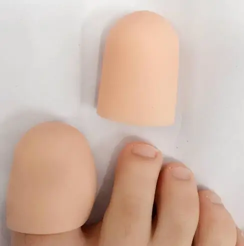 

1 pair Silicone Toe Corn Pain Relief Tube Big Toe Protector Gel Bunion Corrector Toe Separator Hallux Valgus Orthoctics