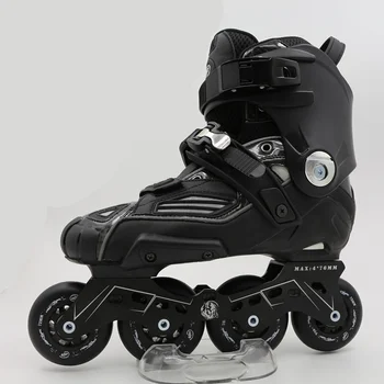 

Professional Adults Slide Roller Skates Shoes Strengthen Skating Frame Base Durable PU Wheels Brake Sliding Drift for SEBA HL HV