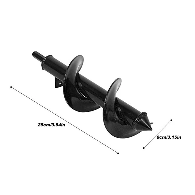 Райз 9 дюймов Садовый Бур во дворе сверло спиральное Садоводство высадка Дырокол экскаватор инструмент посадки орошения для электрического молотка