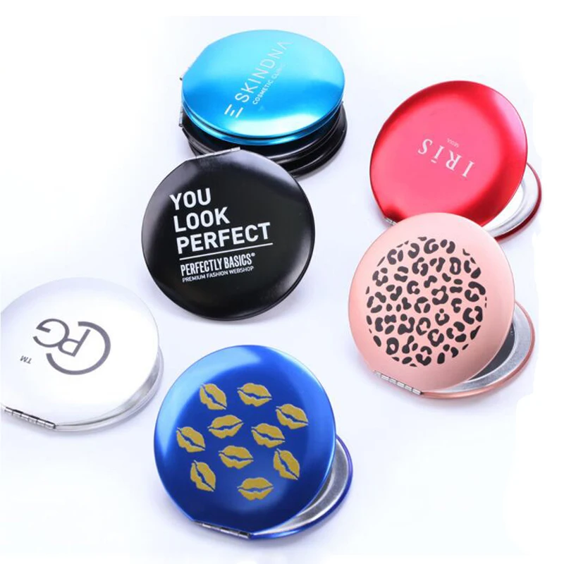 Personalised Compact Mirrors for Purse Matt Finish Pocket Mirror Cheap