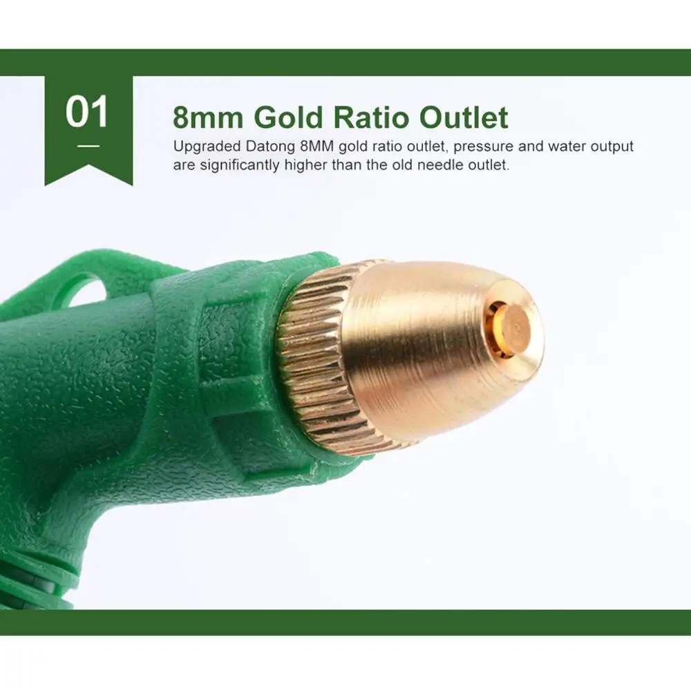 Бытовой Зеленый Многофункциональный соединитель зеленый пластик домашняя вода мытья автомобиля пистолет набор комбинация 2 комплекта