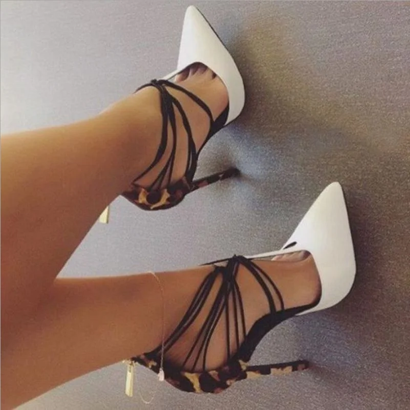 High Heel Pointed Toe Stiletto Pumps Shoes