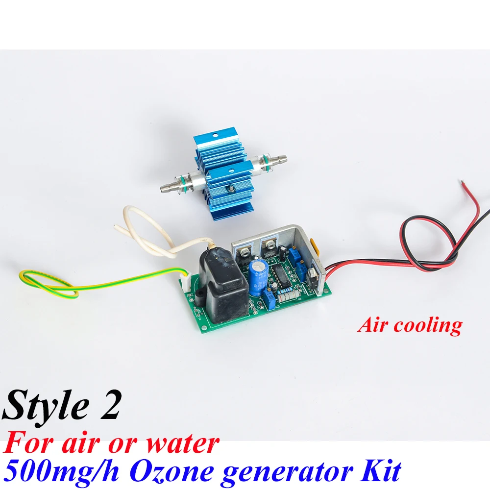 

Pinuslongaeva 0.5G/H 500mg Style 2 DC12V 24V Quartz tube type ozone generator Kit mini ozone generator medical ozone steam sauna
