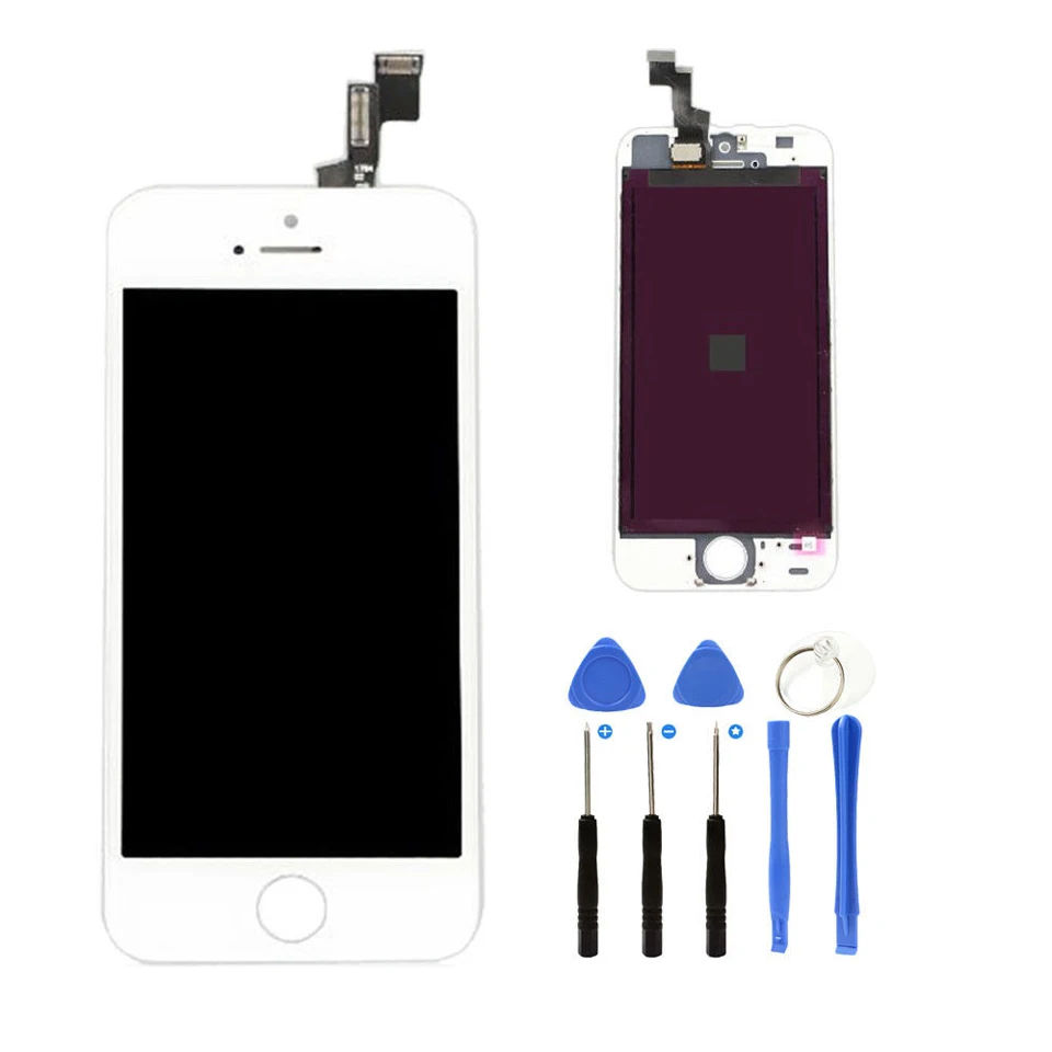 AAA Заводская распродажа ЖК-дисплей для iphone 5S экран 6 дисплей часть сенсорный Apple 6s 7