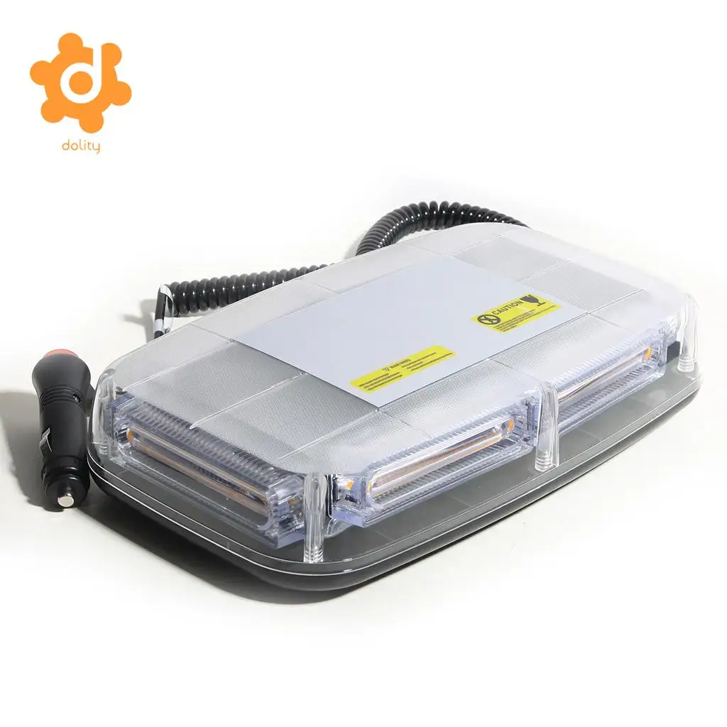 Car Truck Roof Top Emergency Warning Flash LED Strobe Light Magnetic Base