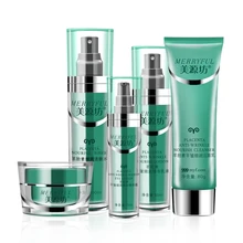 5 шт./компл. уход за кожей лица против морщин костюм моющее средство+ Тонер+ лосьон+ уход за кожей лица крем для глаз+ пудра «Essence» по уходу