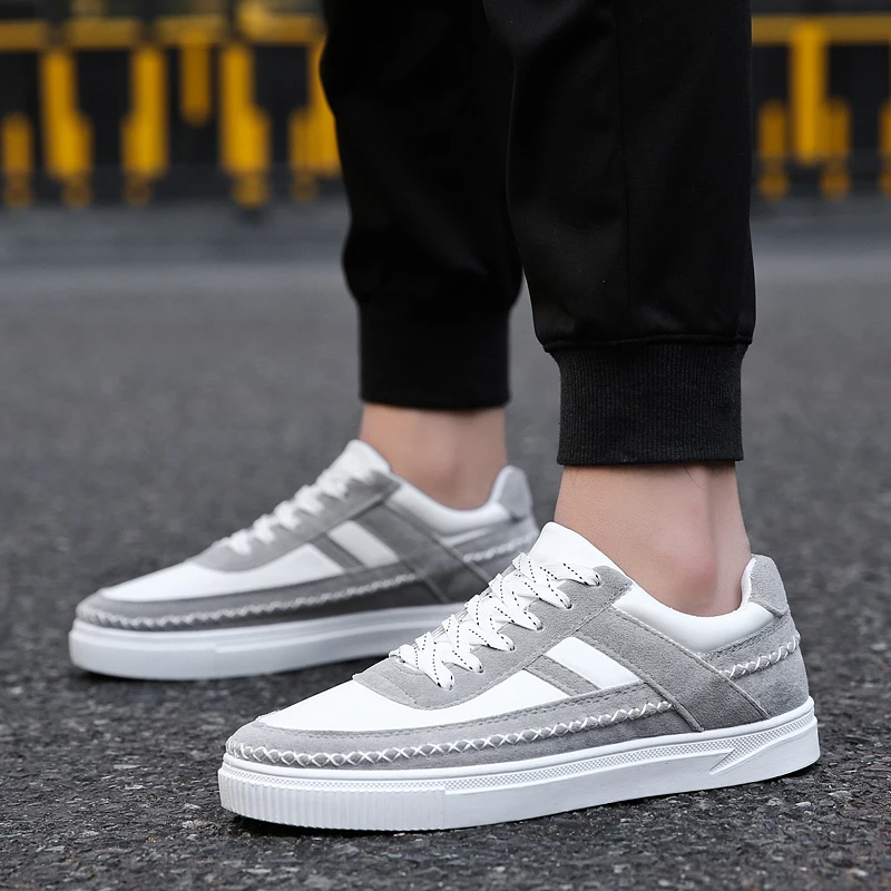 

Winter men's shoes board shoes 2018 new Korean version of the trend students board shoes sneakers casual shoes size plus 39-44 4