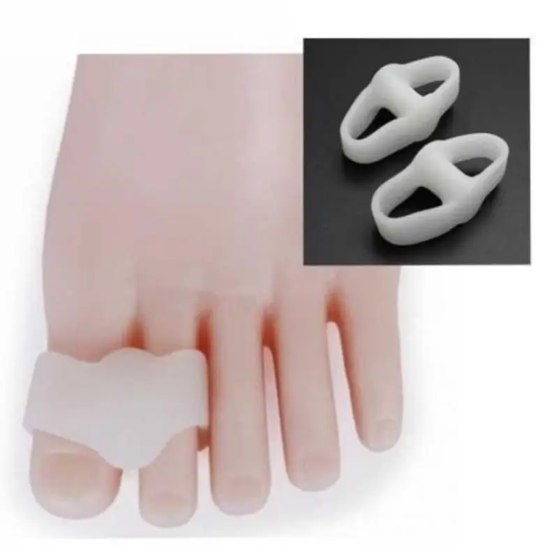 

1 pair Toe Corrector Stretchers Toe Separators Straighteners For Overlapping Orthotics & Toes Feet Care Shoes Insoles
