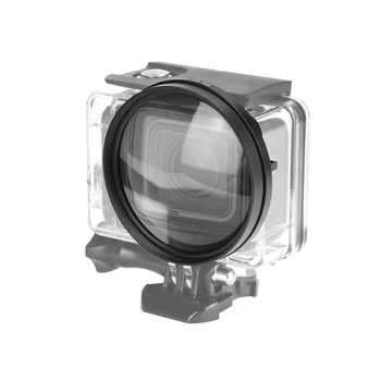 

MINIFOCUS 58mm Close-Up Macro Filter Lens 10X Magnification High Definition Lens for GoPro Hero 6 and 5 Waterproof Housing Case