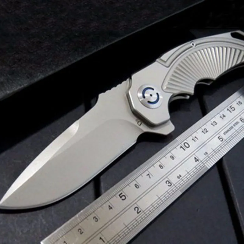 

High Quality D2 Steel Bearing System Wolverine No.1 Folding Knife Outdoor Camping Tactical Hunting Multi-function Fruit Knife