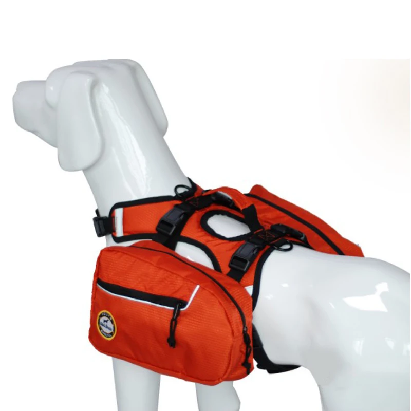 

Outdoor 2-in-1 pet Clothes detachable Tactical backpack outdoor big dog vest Load Bearing Training Nylon T-shirt Military jacket