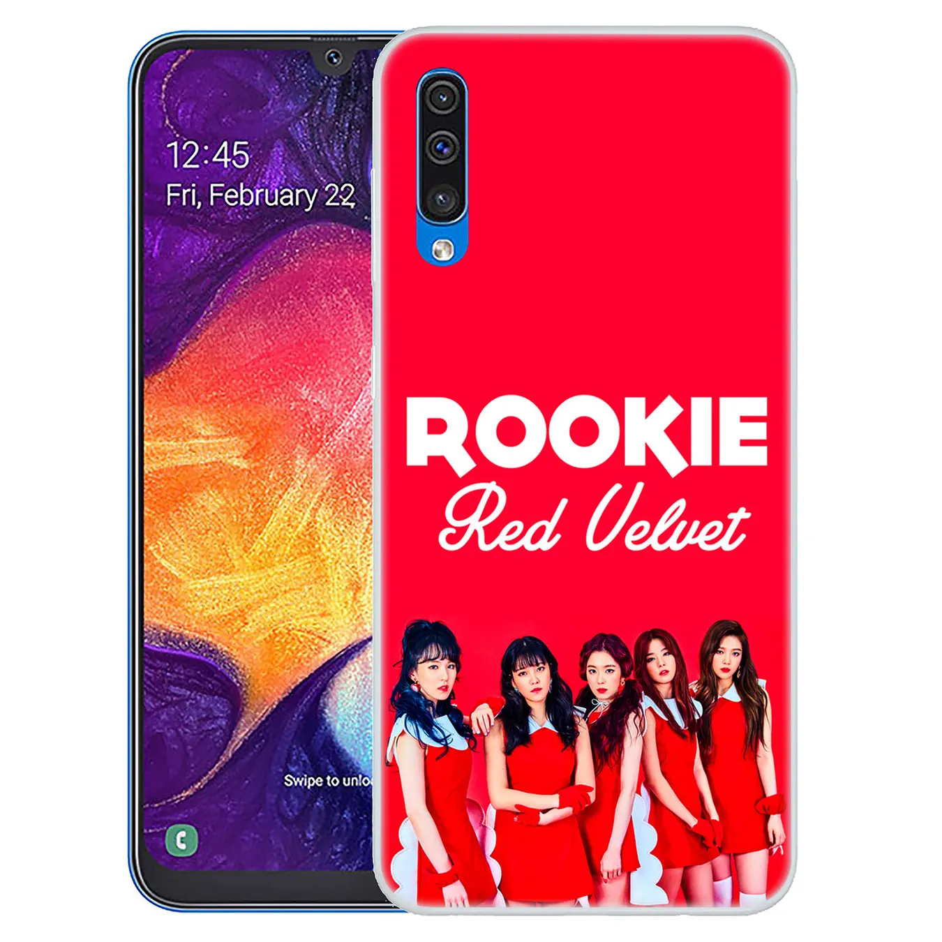 Жесткий прозрачный чехол для телефона Lavaza Red Velvet kpop Samsung Galaxy A20E M40 M30 M20 M10 A10 A20 A30 A40 A50