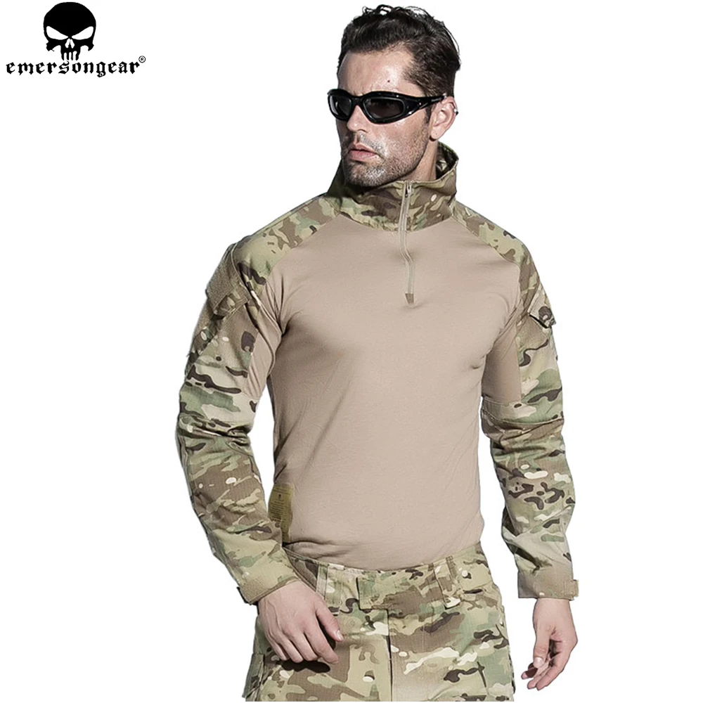 EMERSONGEAR для страйкбола одежда тренировок боевые рубашки брюки с налокотниками