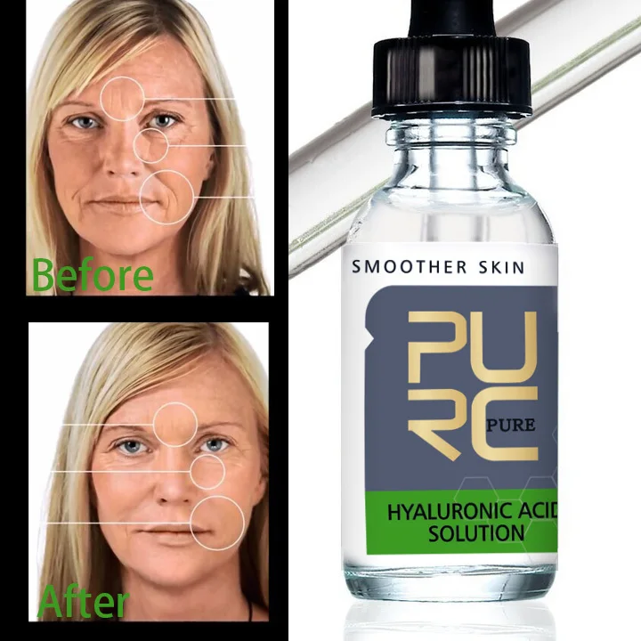 Pure hyaluronic acid for skin care 10ml Anti Aging Serum Intense