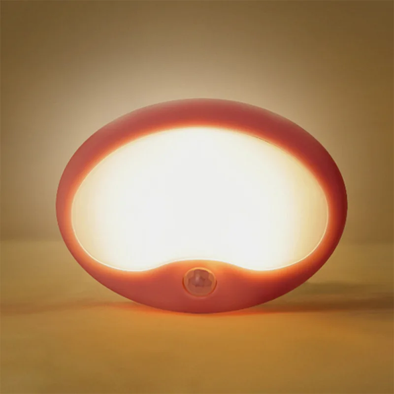 LED Portable Night Light ABS Sensitive 3AAA Wardrobe/Aisle Night Light