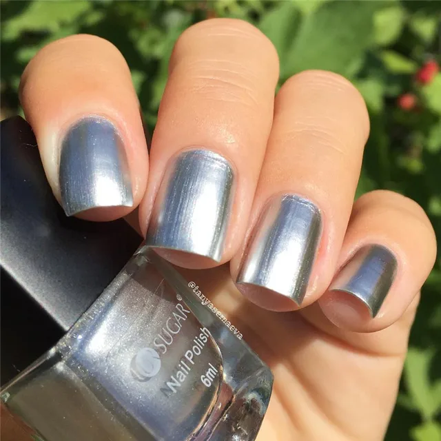 Ur Sugar Pink Metallic Nail Lacquer Polish Mirror Effect Gorgeous Ur Sugar Pink Metallic Nail Lacquer Polish Mirror Effect Gorgeous Metal Varnish Gold Silver Blue