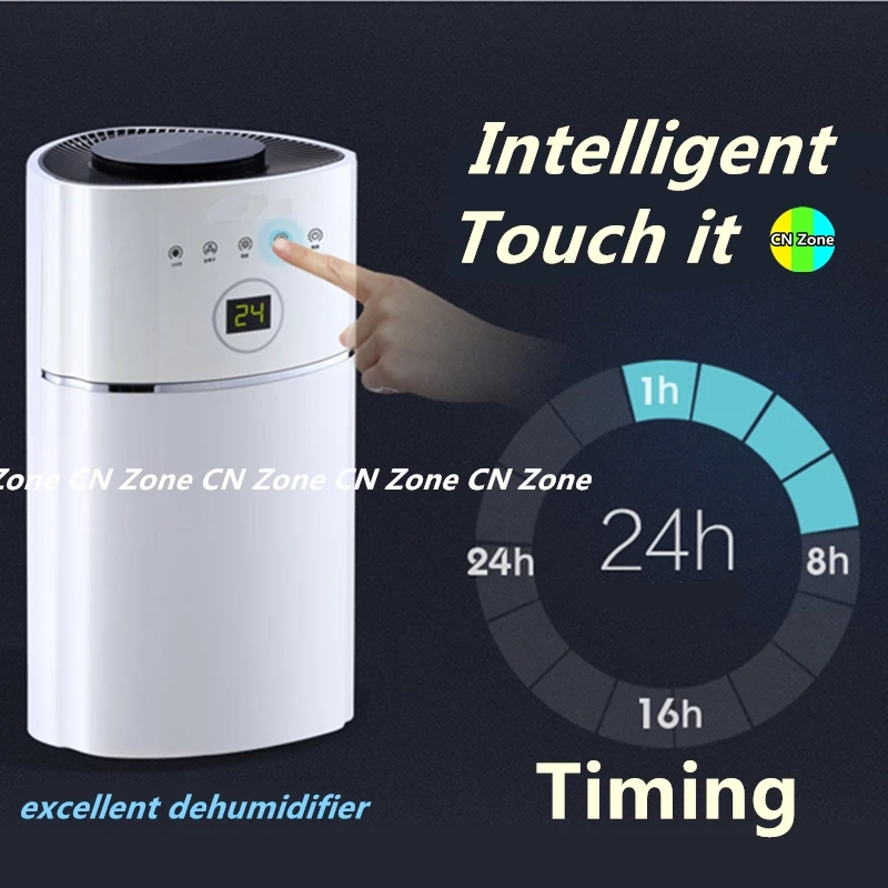

Free shipping electric intelligent dehumidifiers home Timing UV light purify air dryer machine moisture absorb deshumidifier