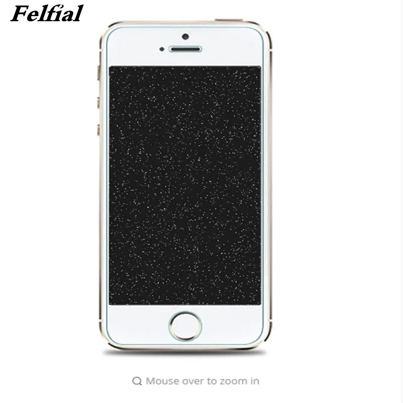 

NEW Felfial thick Diamond Glitter Tempered Glass Screen Protector Toughened protective Film for iPhone5 6s 7 8plus XS X XR XSMAX