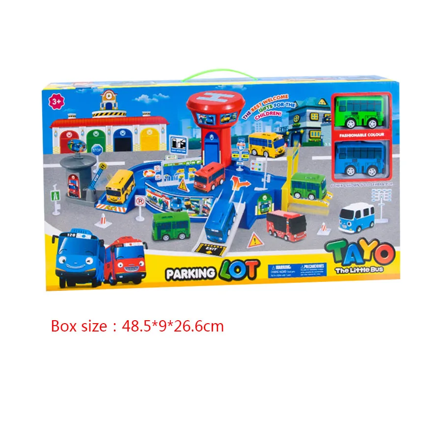 tayo the little bus parking garage