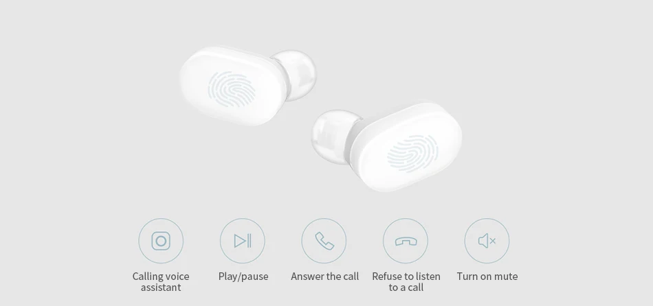 Xiaomi AirDots Молодежная версия Redmi Airdots TWS Bluetooth наушники беспроводные наушники-вкладыши зарядка наушники гарнитура с микрофоном