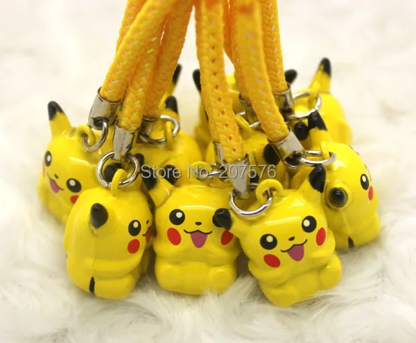 

Free Shipping 10pcs Mini cartoon Shape Chain Cute Mobile Phone Charm Strap bell Cell Phone Pendant Fashion #498