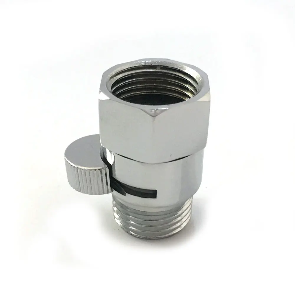 

Shower Regulating Manual Diverter Valve Solid Brass Quick Shut Off Valve Switch for Hand Shower or Shower Head