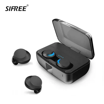 

TWS wireless Bluetooth earphone IPX8 Waterproof True Wireless Stereo Earbuds Headset with Microphone and 3000mAH charging case