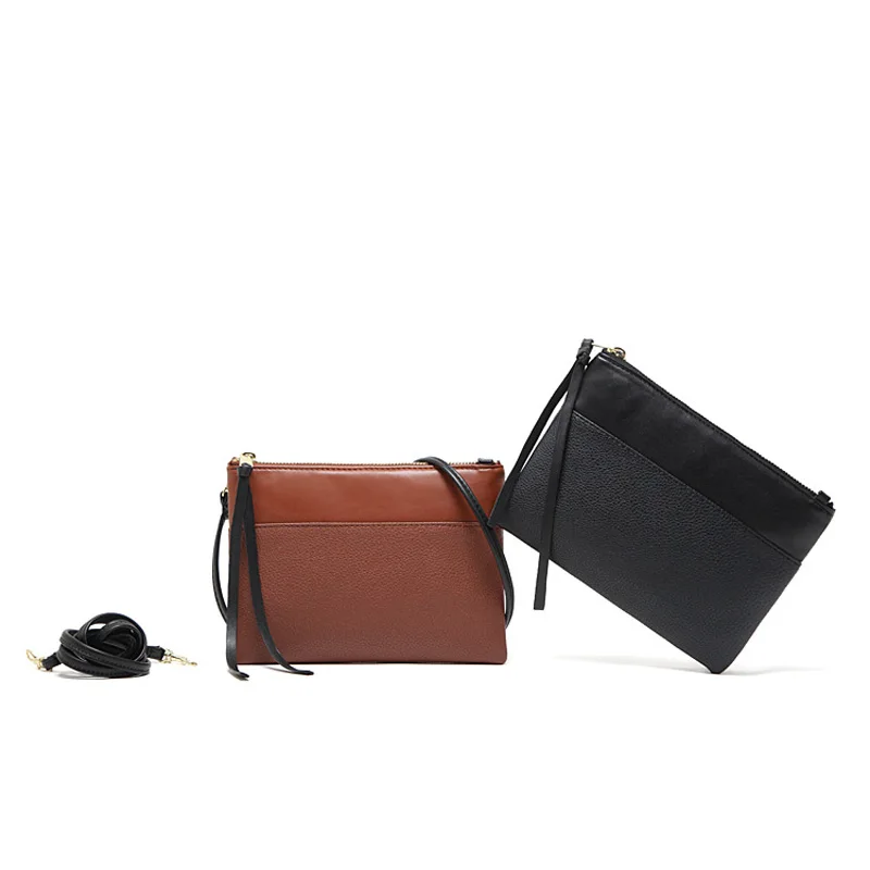 Tassel Mini Women Leather Handbags Flap Sling Shoulder Crossbody Bag Brand Design Small Ladies Clutch Purse Messenger Bags 2017