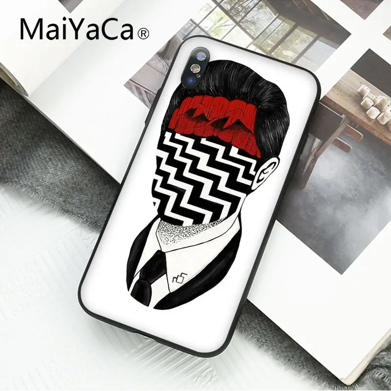 MaiYaCa Твин Пикс огонь ходить со мной чехол для телефона для iphone 11 Pro 11Pro Max 8 7 6 6S Plus X XS MAX 5 5S SE XR