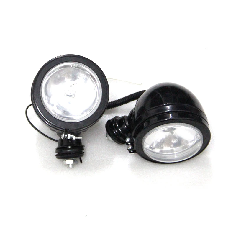 Universal Black Motorcycle DC12V Headlight Front Headlight Fog Lamp