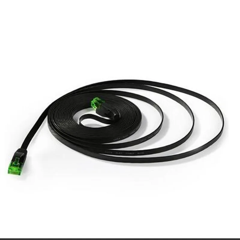 LBSC Cat6 Cable 50ft Flat, Cat Cable Slim Patch Lan