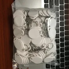 № 3 Белый F08 TK4100 двойная sim-карта, записываемых брелоков с печатью логотипа 1000 шт./лот