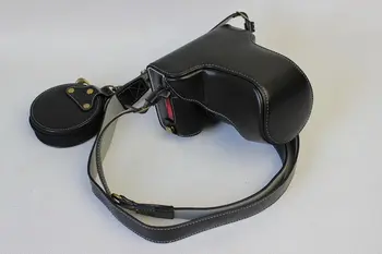 

Genuine Real Leather Camera Bag Cover Case For Fujifilm Fuji XA3 X-A3 xa3 XA10 XA-10 with Bottom Opening Design