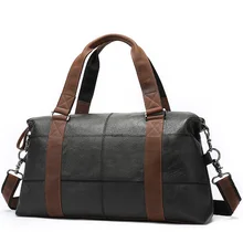 Дорожная сумка из натуральной кожи Для мужчин дизайнер ноутбук путешествия вещевые мешки для Для мужчин выходные сумка Чемодан путешествие Организатор ночь 9527