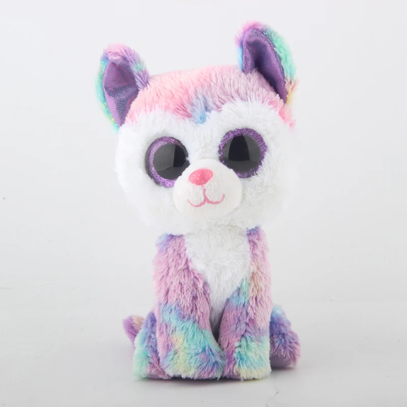 

Ty Beanie Boos Stuffed & Plush Animals Lzabella The Husky Dog Toy Doll 6" 15cm