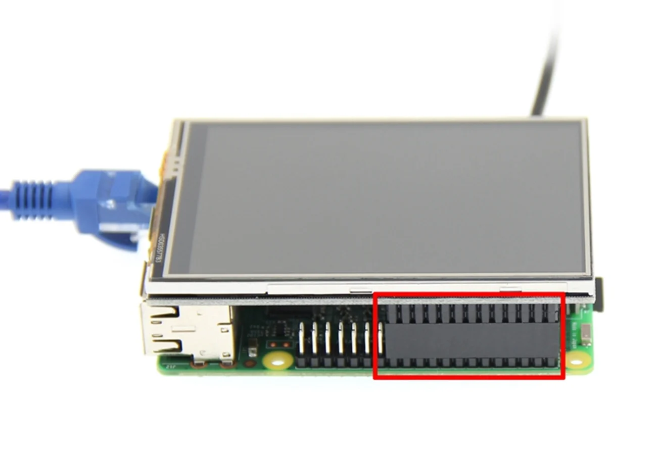 MHS 3,5 дюймов для Raspberry Pi цветной экран TFT lcd 320*480 резистивный сенсорный поддержка ретропай игровой