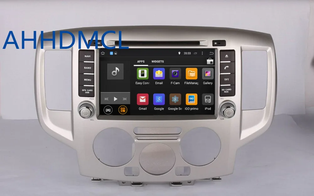 AHHDMCL автомобильный мультимедийный плеер стерео радио DVD Android 9,0 навигация для Nissan NV200 2009 2010 2011 2012 2013~ Up