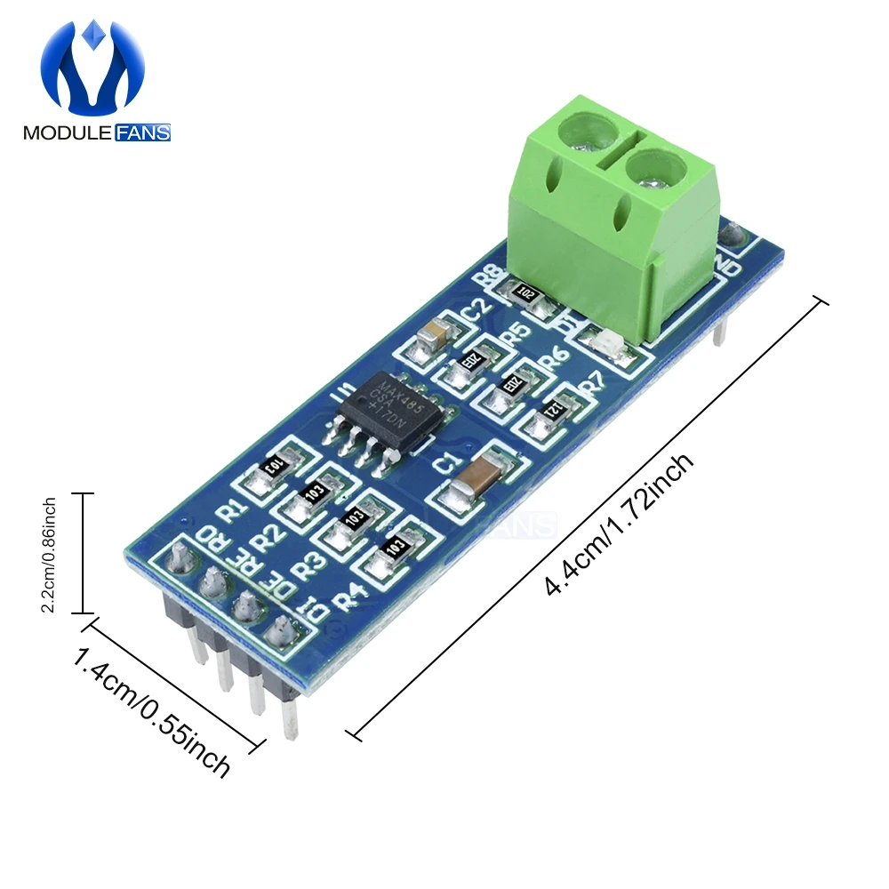 5 шт. MAX485 модуль RS-485 ttl поворот к RS485 MAX485CSA конвертер модуль для Arduino микроконтроллер MCU аксессуары для разработки